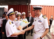 New Zealand Navy’s ship visits Ho Chi Minh City